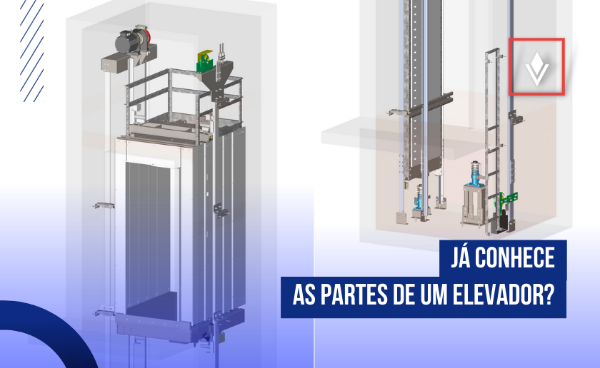 Elevadores comerciais para escritórios